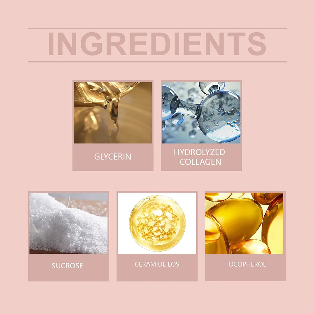 Collagen Night Wrapping Peel off Mask For Moisturizing Brighten Hydrating Smooth Face Firming Skin Rejuvenation Care Mask